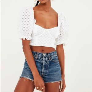 *NWT* For Love and Lemons Sand Dollar top